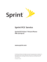 Sprint Nextel PM-225 User manual