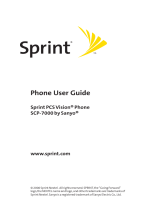 Sprint Nextel Sprint SCP-7000 User manual