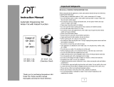 SPT SP-3015 User manual