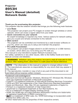Hitachi CP-X809W User manual
