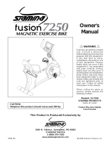 Stamina Products Fusion 7250 User manual