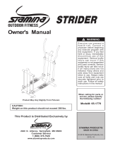 Stamina Strider 65-1770 User manual