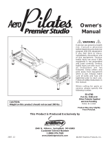 3B SCIENTIFIC Aero Pilates Premier Studio User manual