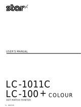 Star Micronics LC-1011C LC-100 User manual