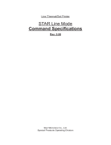 Star Micronics Line Thermal/Dot Printer User manual