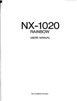 Star Micronics NX-1020 User manual