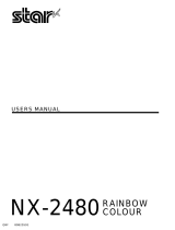 Star Micronics NX-2480 User manual