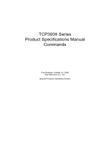 Star Micronics TCP300II Series User manual