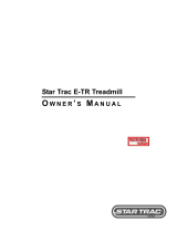 Star Trac E-TR User manual