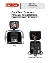Star Trac E Series Stepper E-STi User manual
