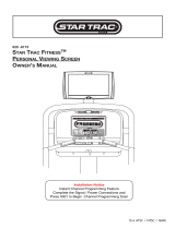 Star Trac E Series Treadmill E-TRi User manual