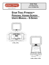 Star Trac S Series Upright S-UBx User manual