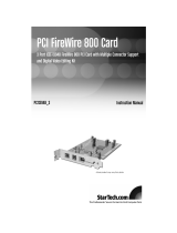 StarTech.com PCI1394B_3 User manual