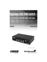StarTech.com Switch SV431USBAE User manual