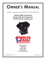 Stellar Industries Compressor V480 User manual