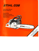 STIHL Stihl Chainsaw 38 Owner's manual