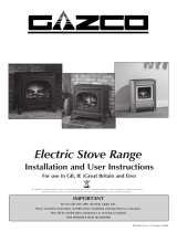 Stovax Electric Stove Range User manual