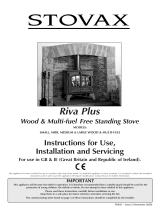 Stovax Riva Plus Large Wood & Multi-fuel User manual