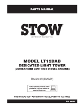 MQ Multiquip STOW LT12DAB User manual