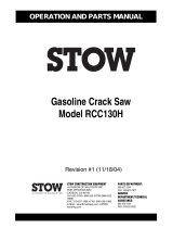 Stow Chainsaw RCC130H User manual