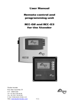 Studer Innotec RCC-02 User manual