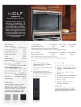 Sub-Zero MWC24 User manual