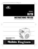 Robin America eh72 User manual