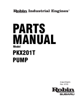 Subaru Robin Power Products PKX201T User manual