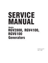 Subaru Robin Power Products RGV4100 User manual