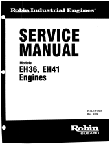 Robin EH36 User manual