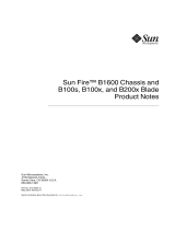 Sun Microsystems B200X BLADE User manual