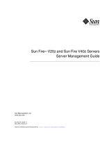 Sun Microsystems V40Z User manual