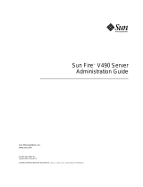 Sun Microsystems Sun Fire V490 User manual