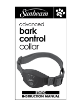 Sunbeam Bedding Bark Control Collar User manual