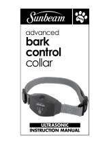 Sunbeam Bedding advanced bark control collar User manual