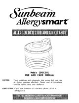 Sunbeam ALLERGYSMART 2541 User manual