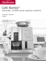 Sunbeam Cafe Barista EM8800 User manual