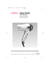 Sunbeam Salon Finish HD2850 User manual