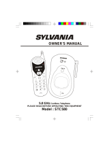 Sylvania STC580 User manual