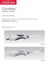 Sunbeam Carveasy EK5600 User manual