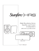 Sunfire HRS-SAT4C User manual