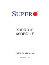 Supermicro X9DRD-LF User manual