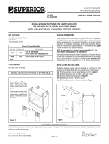 Superior UVFRC-3628 User manual