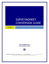 SurveyMonkey - 2007 User guide