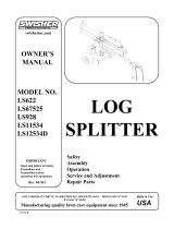 Swisher LS11534 User manual