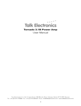 Talk electronic 3.1B User manual