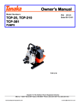 Tanaka TCP-210 User manual