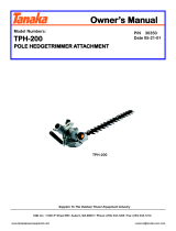 Tanaka TPH-200 User manual
