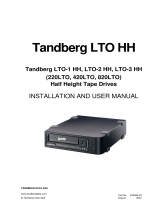 Tandberg Data LTO-3 HH User manual