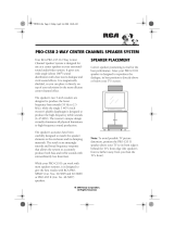 RCA PRO-CS5II User manual